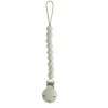 Mushie Gift For Baby|Pacifiers*- Hera Silicone Pacifier Clip, Sage