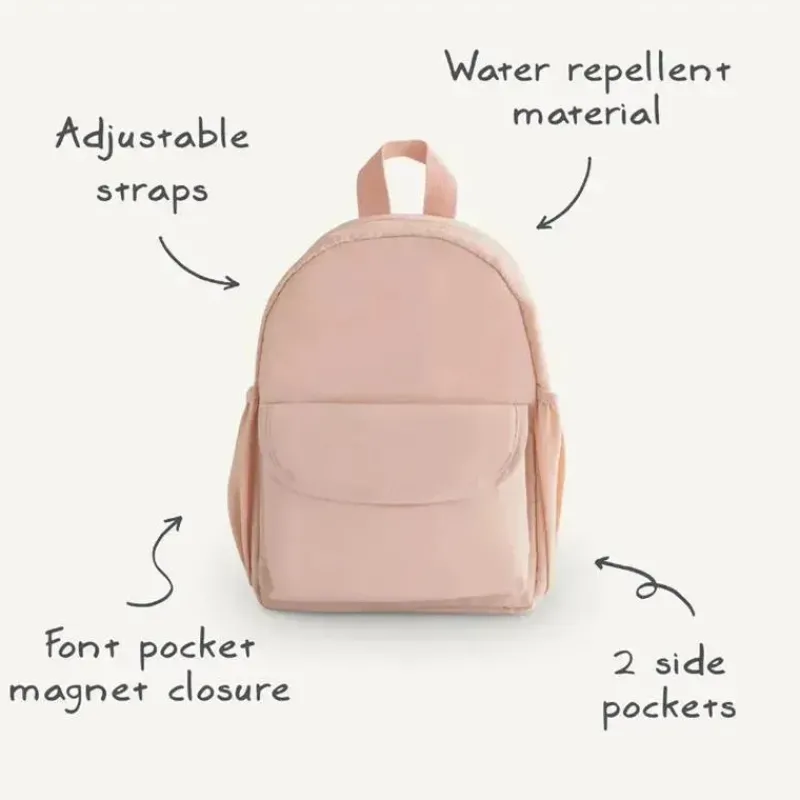 Kids Mushie Kids Bags & Backpacks*- Kids Mini Backpack, Blush