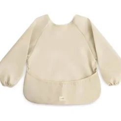 Mushie Baby Coats, Sweaters & Jackets*- Long Sleeve Baby Bib, Waterproof Fabric, Adjustable Fit for Ages 6-24 Months, Fog