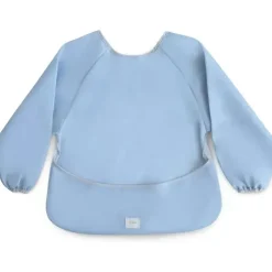 Mushie Baby Coats, Sweaters & Jackets*- Long Sleeve Baby Bib, Waterproof Fabric, Adjustable Fit for Ages 6-24 Months, Tradewinds