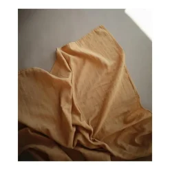 Mushie Swaddles & Wearable Blankets*- Muslin Swaddle Blanket - Fall Yellow
