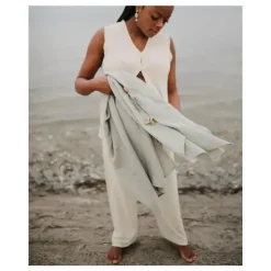 Mushie Swaddles & Wearable Blankets*- Muslin Swaddle Blanket - SAge