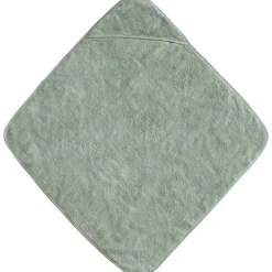 Mushie Baby Bath Towels*- Organic Cotton Baby Hooded Towel, Moss