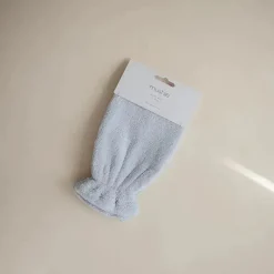 Mushie Bath Accessories & Organization*- 2Pk Baby Bath Mitt, Baby Blue