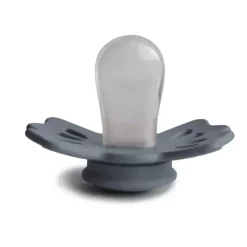 Mushie Gift For Baby|Pacifiers*- 2Pk Sage/Great Gray Lucky Symmetrical Silicone Pacifier, 0/6M