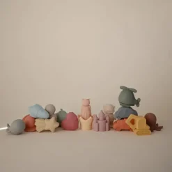 Mushie Bath Toys*- Princess Mold Free Bath Play Set