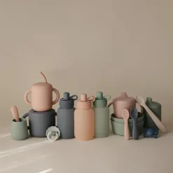 Mushie Lunch Boxes & Bags|Lunch Box*- Puree Puch, Blush