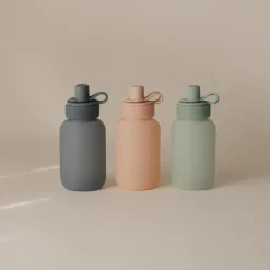 Mushie Lunch Boxes & Bags|Lunch Box*- Puree Puch, Cambridge Blue