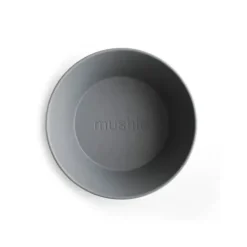 Mushie Plates & Bowls|Dishes, Utensils & Food Containers*- Round Dinnerware Bowl Set Of 2 (Smoke)