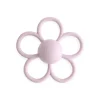 Mushie Rattles & Teethers*- Silicone Baby Daisy Rattle Teether Toy