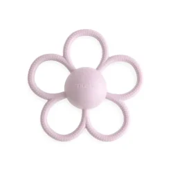 Mushie Rattles & Teethers*- Silicone Baby Daisy Rattle Teether Toy