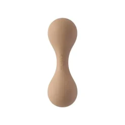 Mushie Rattles & Teethers|Toys For 0-12 Months*- Silicone Baby Rattle Toy, Natural