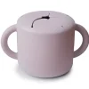 Mushie Food Jars & Snack Cups|Dishes, Utensils & Food Containers*- Silicone Baby Snack Cup, Soft Lilac