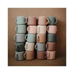 Mushie Food Jars & Snack Cups|Dishes, Utensils & Food Containers*- Silicone Baby Snack Cup - Natural