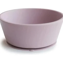 Mushie Plates & Bowls|Dishes, Utensils & Food Containers*- Silicone Baby Suction Bowl, Soft Lilac