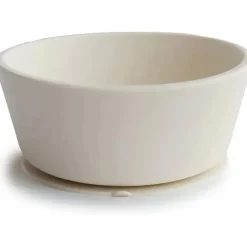 Mushie Plates & Bowls|Dishes, Utensils & Food Containers*- Silicone Baby Suction Bowl, Ivory