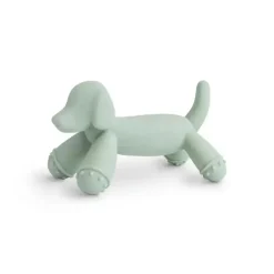 Mushie Toys For 0-12 Months|Gift For Baby*- Silicone Baby Teether Toy Dog