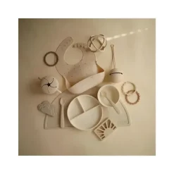 Mushie Gift For Baby|Pacifier Clips & Cases*- Silicone Pacifier Holder Case - Shifting Sand