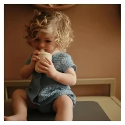 Mushie Straw, Sippy & Training Cups|Dishes, Utensils & Food Containers*- Silicone Sippy Cup, Shifting Sand