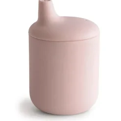 Mushie Straw, Sippy & Training Cups|Dishes, Utensils & Food Containers*- Silicone Sippy Cup, Blush