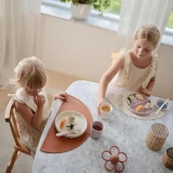 Mushie Suction Plates & Bowls|Dishes, Utensils & Food Containers*- Silicone Suction Plate Ivory