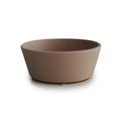 Mushie Suction Plates & Bowls|Dishes, Utensils & Food Containers*- Silicone Suction Bowl Baby - Natural