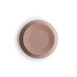 Mushie Suction Plates & Bowls|Dishes, Utensils & Food Containers*- Silicone Suction Bowl (Blush)