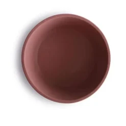 Mushie Suction Plates & Bowls|Dishes, Utensils & Food Containers*- Silicone Suction Bowl, Woodchuck