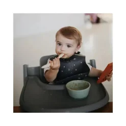 Mushie Suction Plates & Bowls|Dishes, Utensils & Food Containers*- Silicone Suction Bowl Baby - Cambridge Blue