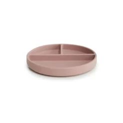 Mushie Suction Plates & Bowls|Dishes, Utensils & Food Containers*- Silicone Suction Plate Baby - Blush