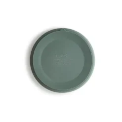 Mushie Suction Plates & Bowls|Dishes, Utensils & Food Containers*- Silicone Suction Plate Baby - Cambridge Blue