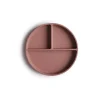 Mushie Suction Plates & Bowls|Dishes, Utensils & Food Containers*- Silicone Suction Plate (Cloudy Mauve)