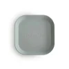 Mushie Plates & Bowls|Dishes, Utensils & Food Containers*- Square Dinnerware Baby Plates- Set Of 2 - Sage