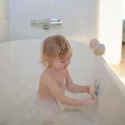 Mushie Rattles & Teethers|Gift For Baby*- Sunshine Suction Spinner Toy for Bath & Play