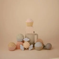 Mushie Rattles & Teethers|Gift For Baby*- Sunshine Suction Spinner Toy for Bath & Play