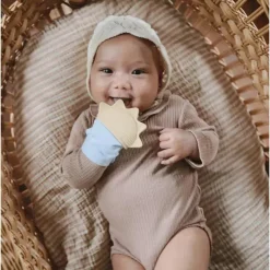 Mushie Rattles & Teethers|Gift For Baby*- Teething Mitten, Sun