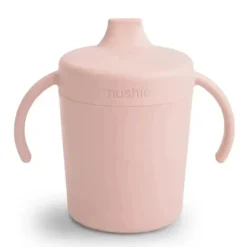 Mushie Straw, Sippy & Training Cups|Dishes, Utensils & Food Containers*- Trainer Sippy Cup, Blush