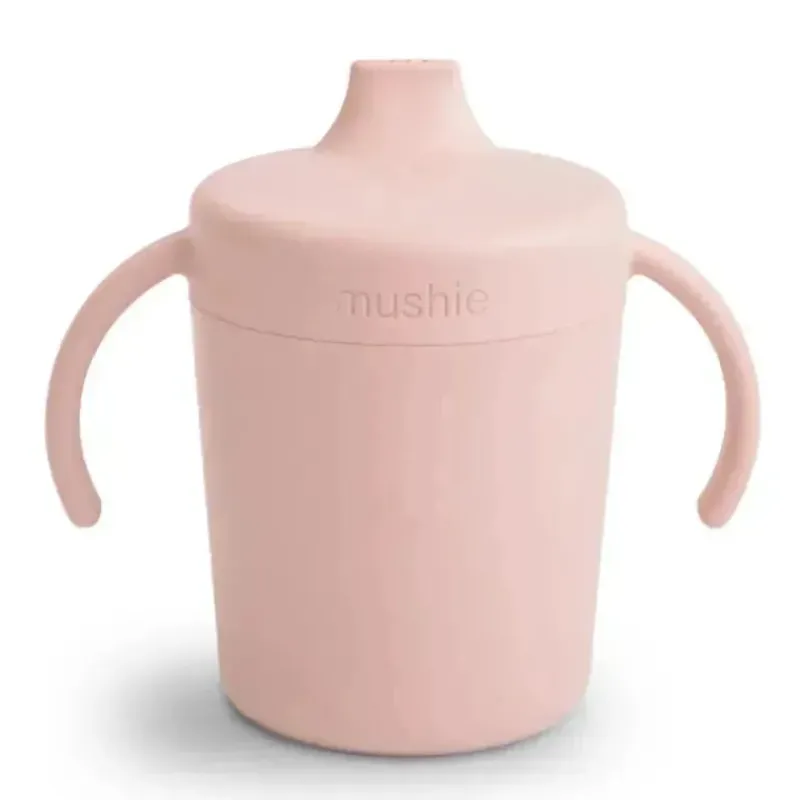 Mushie Straw, Sippy & Training Cups|Dishes, Utensils & Food Containers*- Trainer Sippy Cup, Blush