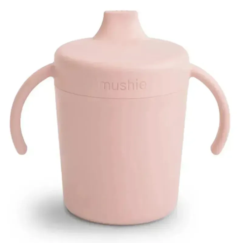Mushie Straw, Sippy & Training Cups|Dishes, Utensils & Food Containers*- Trainer Sippy Cup, Blush
