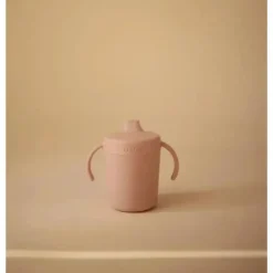 Mushie Straw, Sippy & Training Cups|Dishes, Utensils & Food Containers*- Trainer Sippy Cup, Blush