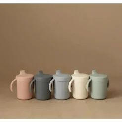 Mushie Straw, Sippy & Training Cups|Dishes, Utensils & Food Containers*- Trainer Sippy Cup, Blush