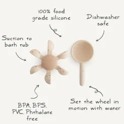 Mushie Bath Toys*- Water Wheel Bath Toy