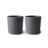 Mushie Straw, Sippy & Training Cups|Dishes, Utensils & Food Containers*Dinnerware Cup - Set Of 2 (Smoke)