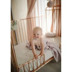 Mushie Crib & Bed Sheets*Extra Soft Muslin Mini Crib Sheet