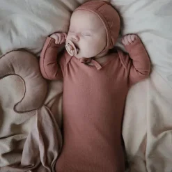 Mushie Gift For Baby|Blankets & Quilts*Lovely Blanket Moon Lovey - Blush Pink