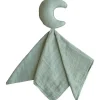 Mushie Gift For Baby|Blankets & Quilts*Lovely Blanket Moon Lovey - Roman Green