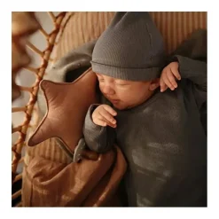 Mushie Blankets & Quilts*Lovely Blanket Star Lovey - Natural