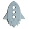 Mushie Toys For 0-12 Months|Gift For Baby*Silicone Baby Teether Rocket Cloud