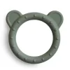 Mushie Rattles & Teethers|Toys For 0-12 Months*Silicone Baby Teether Toy Bear Died Thyme
