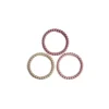 Mushie Rattles & Teethers|Toys For 0-12 Months*Silicone Pearl Teether Bracelets Linen/Peony/Pale Pink